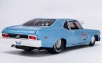 Maisto 1:24 Scale Blue Diecast Chevrolet Nova SS Coupe Model