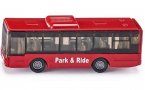 1:87 Mini Scale Red Siku U1021 Die-cas City Bus Toy