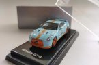 Blue 1:64 Scale Diecast Nissan GT-R R35 Model