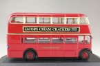 1:76 Scale Red Alloy and Plastic London Double Decker Tour Bus
