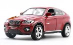 White / Red / Black 1:32 Scale Kids Diecast BMW X6 SUV Toy