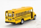 Alloy Made Classical Yellow School Bus Toy