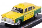 1:43 Scale Yellow Diecast 1980 Checker A11/A12 Taxi Model