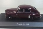 Brown 1:43 Scale Solido Diecast Peugeot 203 1950 Model
