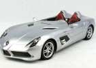 Kids Silver / Black 1:12 R/C Mercedes-Benz SLR McLaren Toy