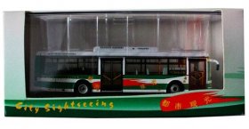 1:76 Scale CMNL Die-Cast ShangHai Sunwin City Bus Model