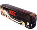 1:50 Scale Black TOUR DE FRANCE CSC Team Bus Model
