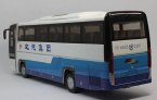 White 1:36 Scale Die-Cast Foton Tour Bus Model