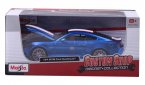Blue 1:24 Scale Maisto Diecast 2015 Ford Mustang GT Model
