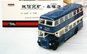 1:76 Scale Corgi NO.25 Blue London Double Decker Bus Model