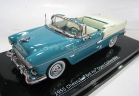 Blue 1:43 Vitesse Diecast 1955 Chevrolet Bel Air Model