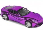 Blue / Purple /Silver / Golden 1:32 Kids Diecast Ferrari F12 Toy