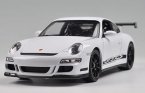 White / Green / Orange 1:18 Welly Diecast Porsche 911 GT3 RS