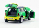 1:32 Green FIFA World Cup Diecast Mini Cooper COUNTRYMAN Toy