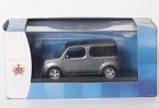 Gray 1:43 Scale Diecast Nissan Cube Toy