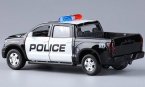 1:32 Scale Black Police Die-Cast Toyota Tundra Pickup Toy