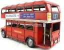 Medium Scale Red 1905 Year Double Decker London Bus Model