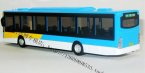 Kids Alloy Blue BeiJing Single-Decker City Bus Toy