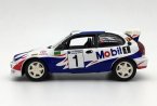 HighSpeed 1:43 Scale Colorful Painting Diecast Toyota Corolla