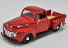 1:27 Scale Red Maisto Diecast Ford F-1 Pickup Truck Model