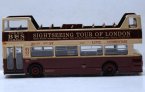 1:76 Scale Cabrio Style London Tour Double-Deck Bus Model