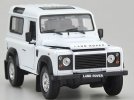 1:24 Red / White / Black / Silver Land Rover Defender Model