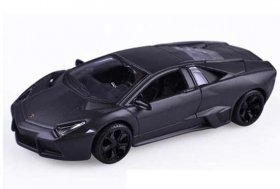 Black 1:32 Kids Bburago Diecast Lamborghini Reventon Model