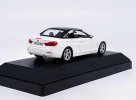 White / Black 1:43 Scale Diecast BMW 4 Series Cabriolet Model