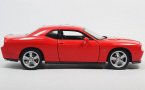 1:24 Red / Black Welly Diecast Dodge Challenger SRT Model