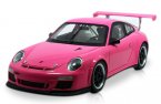 Pink / Light Green Welly 1:18 Scale Diecast Porsche 911 GT3 CUP