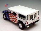 Blue 1:18 Scale EXOTO Diecast Hummer H1 Model