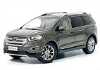 Wine Red / Brown 1:18 Scale Diecast Ford Edge SUV Model
