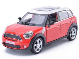 Kids White / Red / Blue/ Black 1:36 Diecast Mini Cooper Toy
