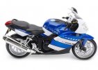 Silver / Blue / Yellow 1:12 Scale Diecast BMW K1200S Model