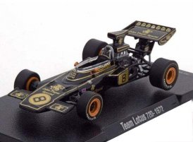 1:43 Scale Black Diecast 1972 Lotus 72D F1 Racing Car Model
