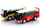 Mini Scale Kids Pull-Back Function Die-Cast Tour Bus Toy