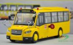 1:43 Scale Yellow Die-Cast School Bus Model