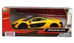 Yellow / Orange 1:24 Scale MotorMax Diecast McLaren P1 Model