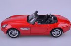 Black / Red 1:24 Scale Maisto Diecast BMW Z8 Model