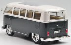 Red-White 1:24 Scale Welly Diecast 1963 VW T1 Bus Model