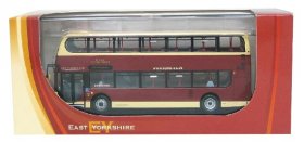 1:76 Brownish Red CMNL Britain E400 Double-decker Bus Model