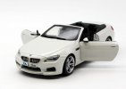 White / Red / Blue / Silver 1:24 Scale Diecast BMW M6 Model