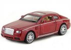 1:32 Scale Red / Blue / Golden Diecast Rolls-Royce Phantom Toy