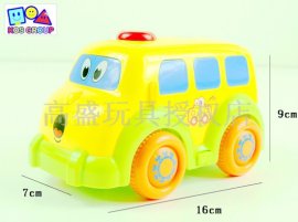 Cartoon Design Lovely Kids Educational Bus Toy