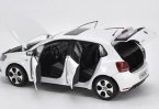 1:18 Scale White Diecast VW Polo GTI Model