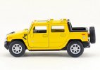 Black / Red / Blue / Yellow Kids Diecast Hummer H2 Pickup Toy