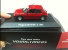 Red 1:43 Scale Diecast 1984 Peugeot 205 GTI 1.6 Model