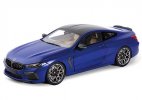 1:18 Scale Blue Diecast 2019 BMW M8 Competition Coupe Model