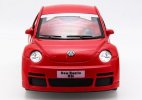 1:36 Silver / Black / Red / Blue Diecast VW New Beetle RSI Toy
