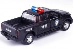 1:32 Scale Kids Black Police Die-Cast Toyota Tundra Pickup Toy